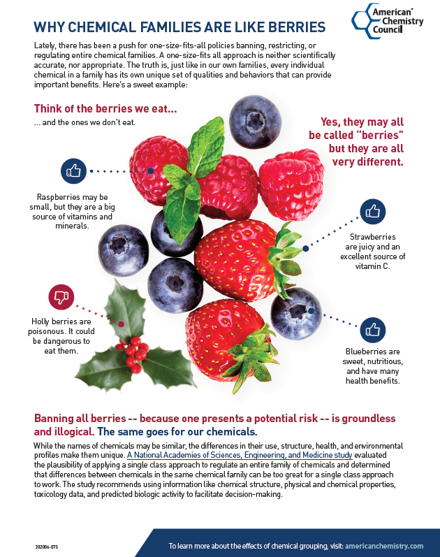 Why Chemical Families are Like Berries